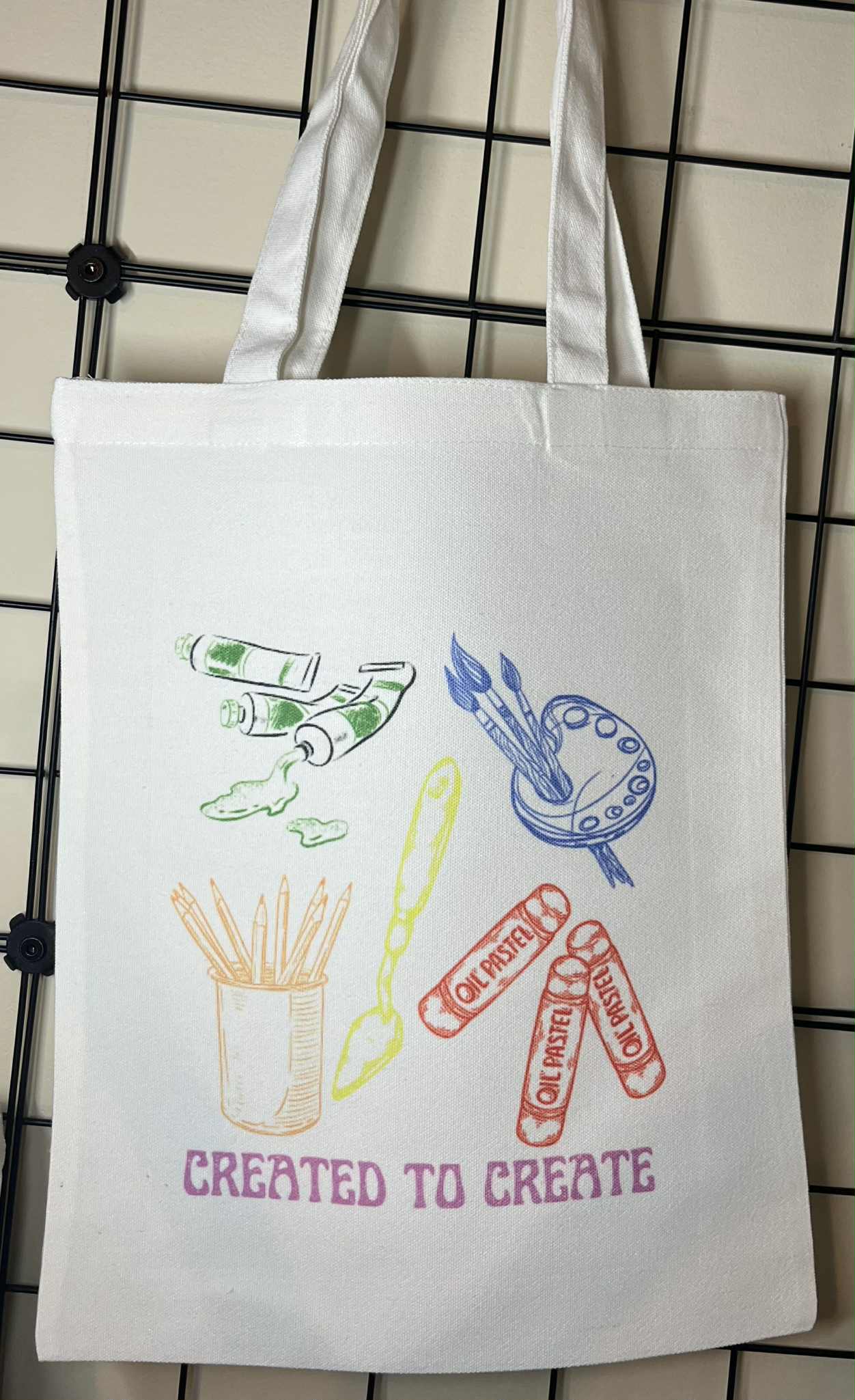 Tote Bag- Created To Create