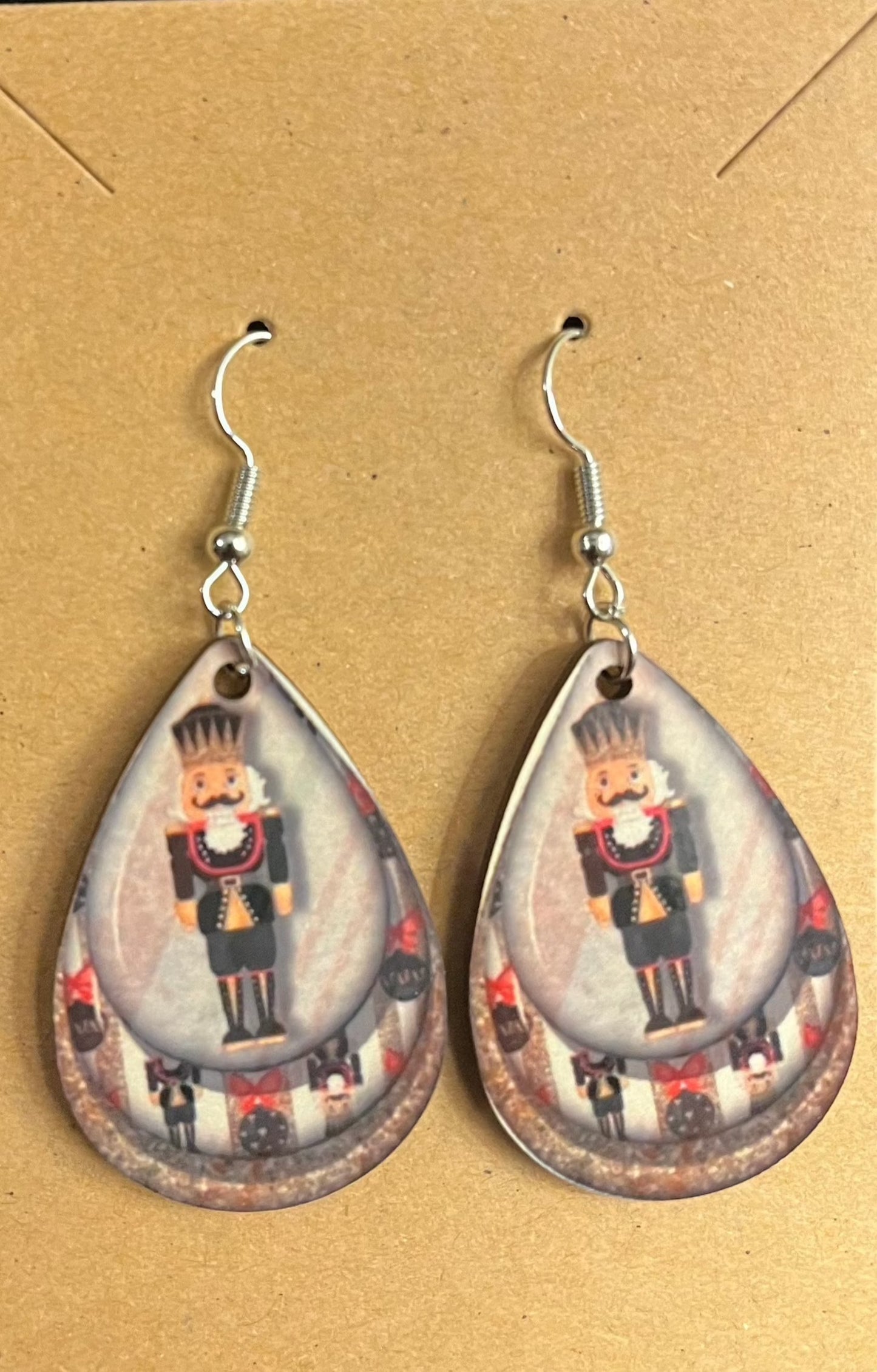 Earrings- Christmas Nutcracker