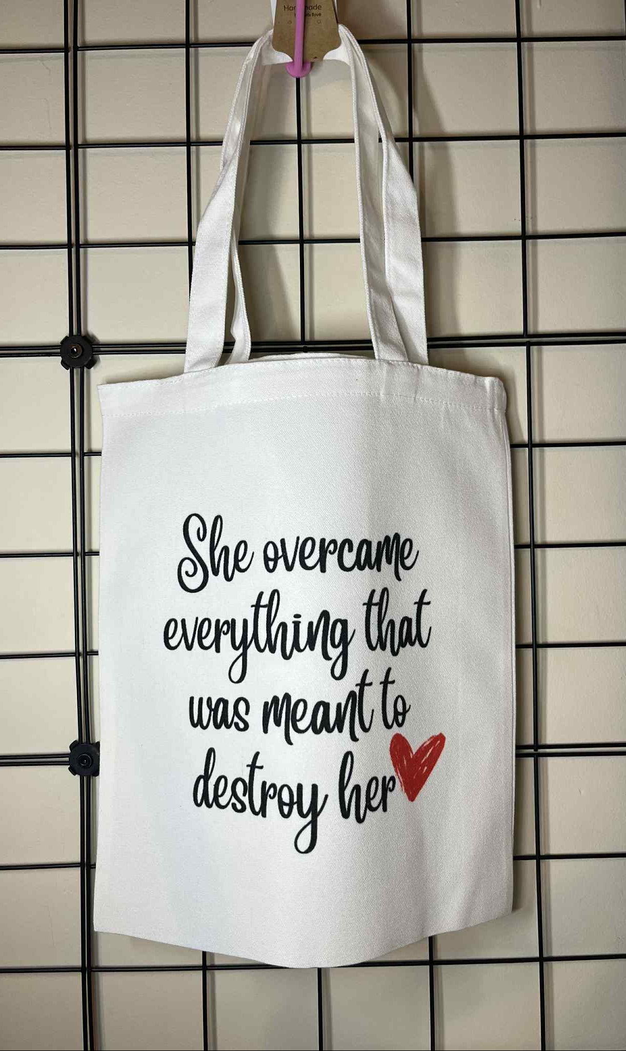 Tote Bag- She Overcame