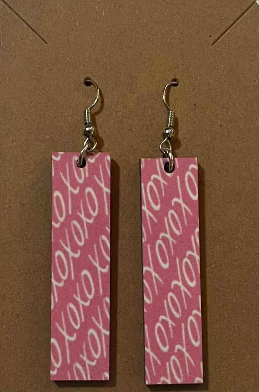 Earrings- Valentine's Day Multiple XOXO