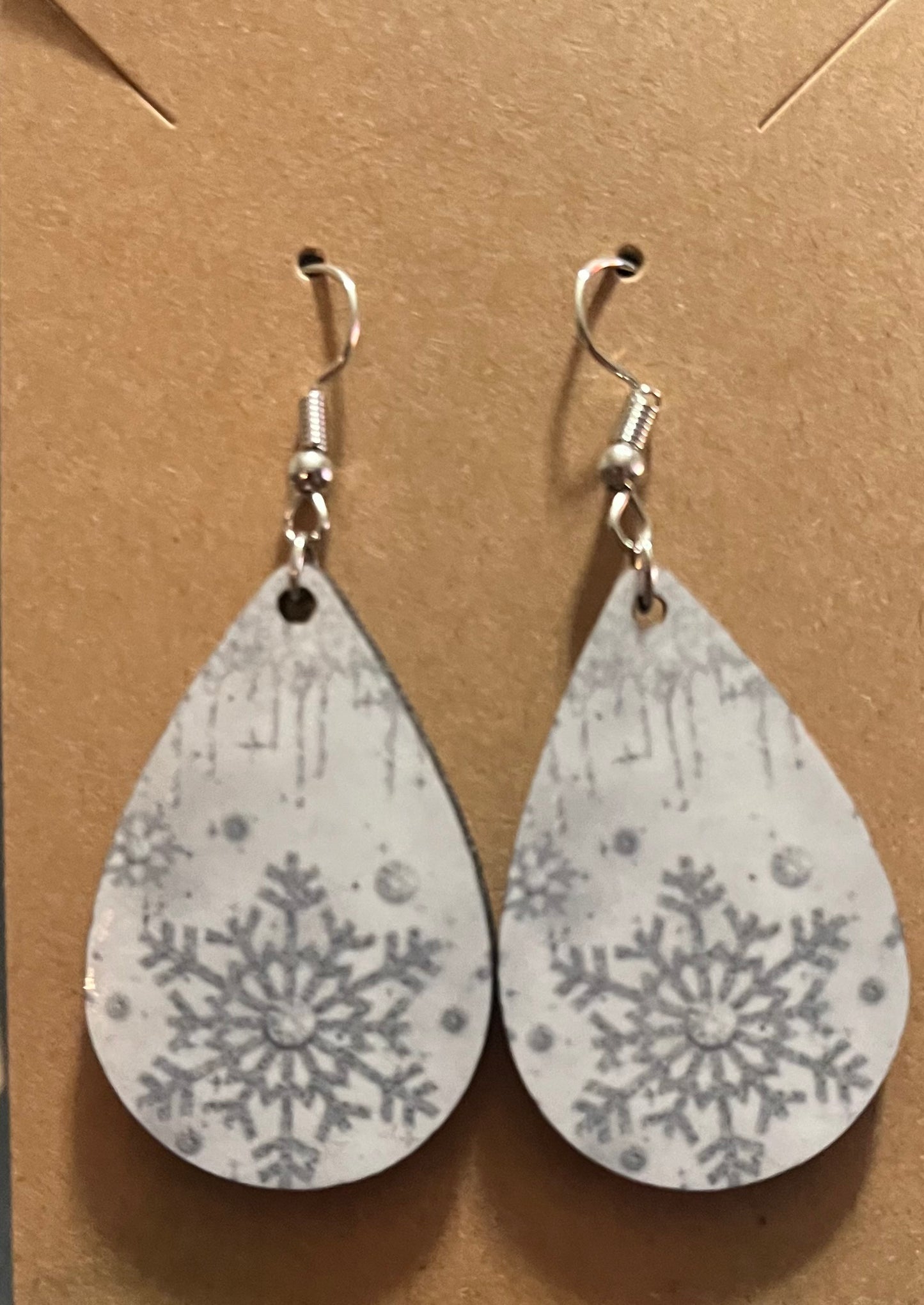 Earrings- Winter Snowflakes