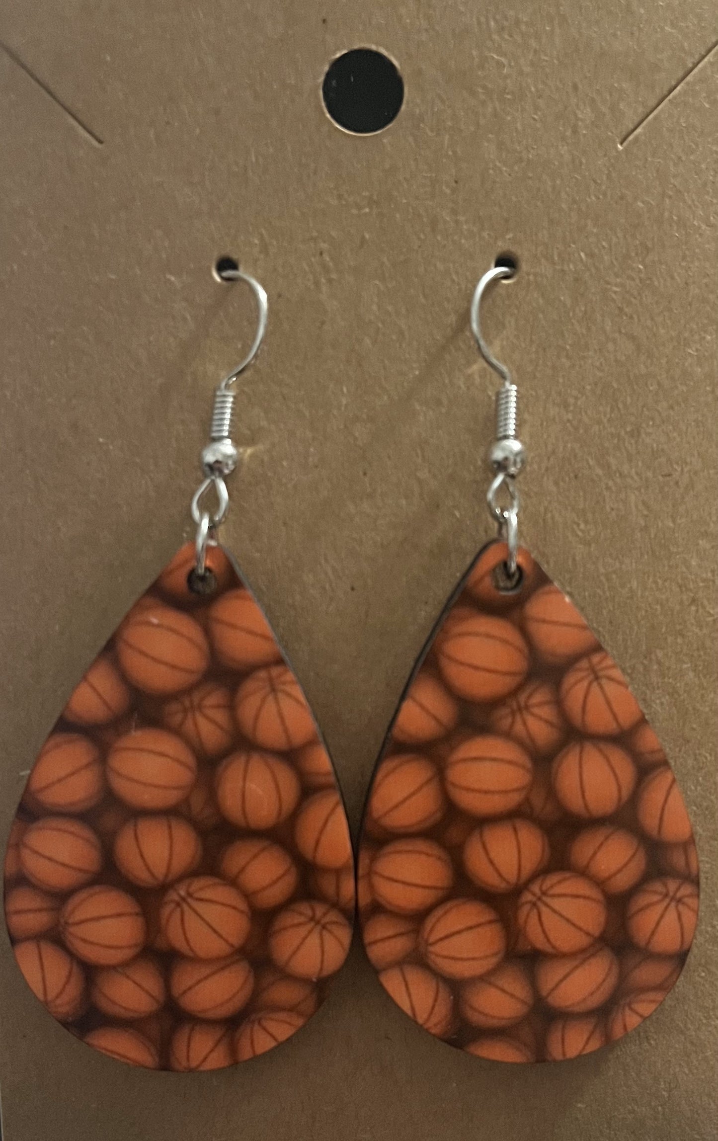 Earrings- Sports Basketball