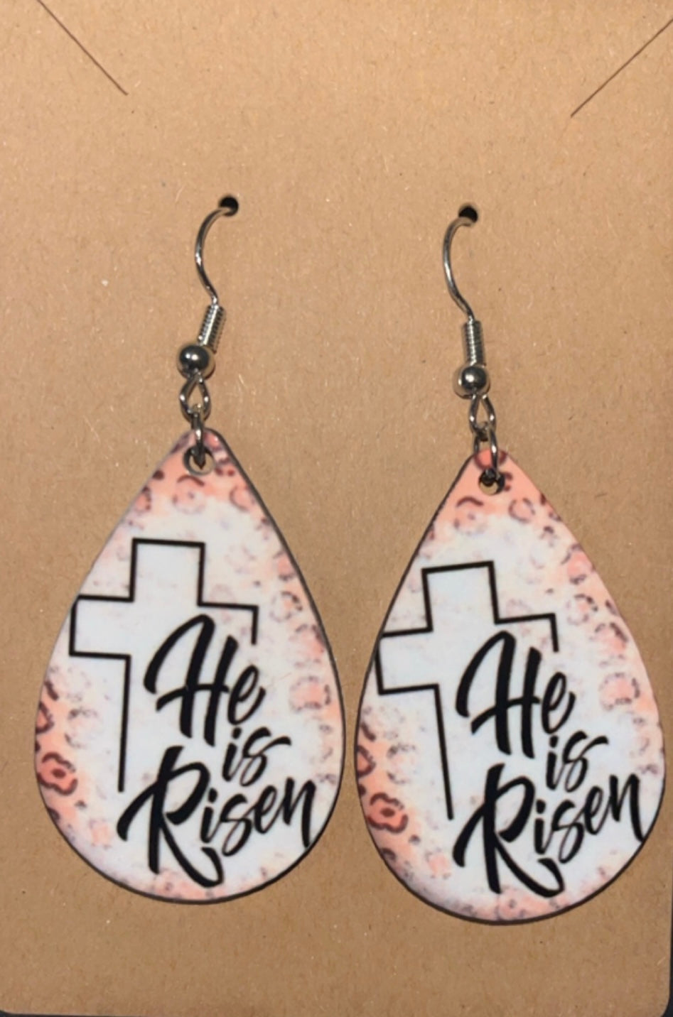 Earrings- Faith Based He is Risen