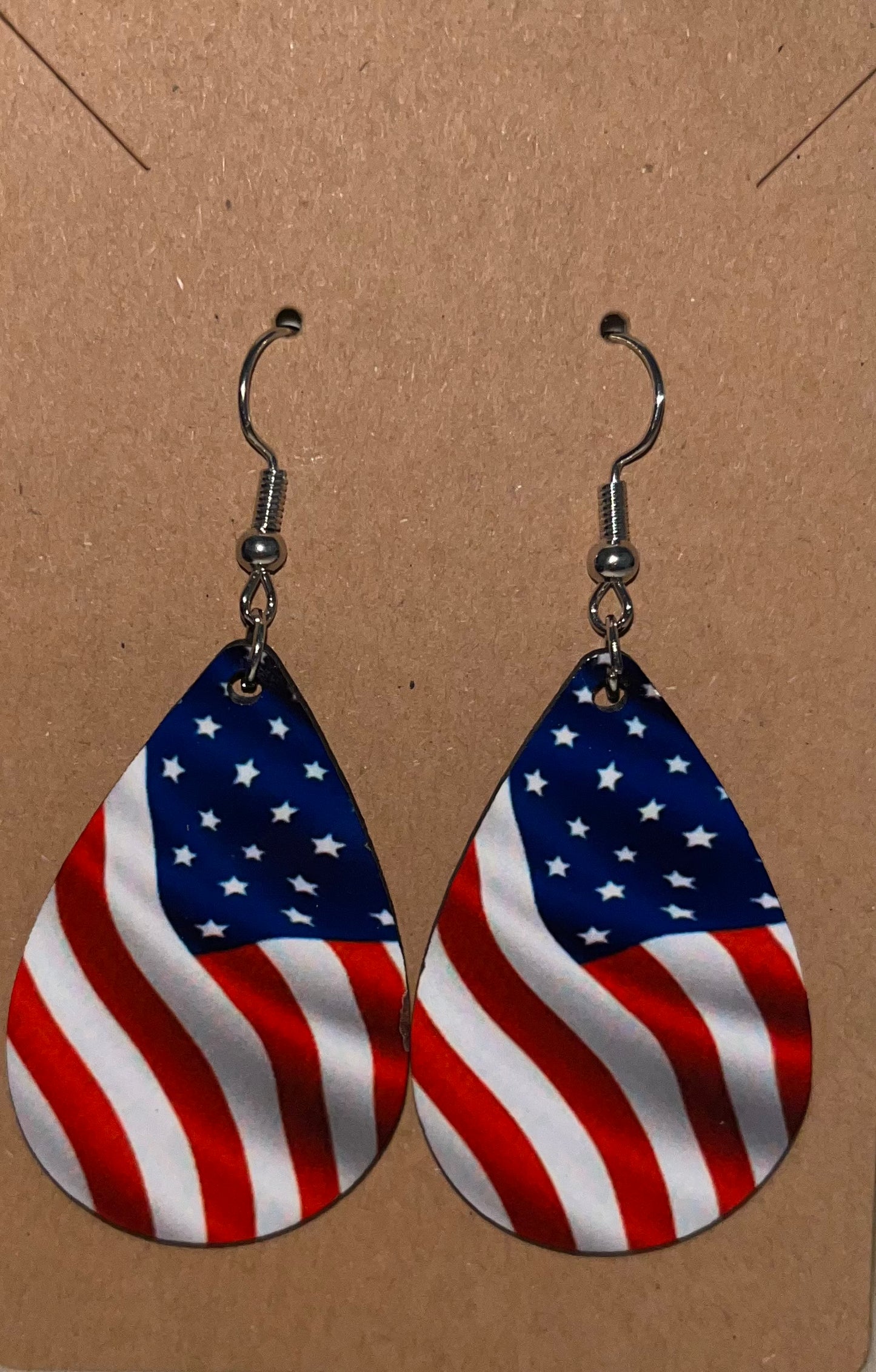 Earrings- Flags United States