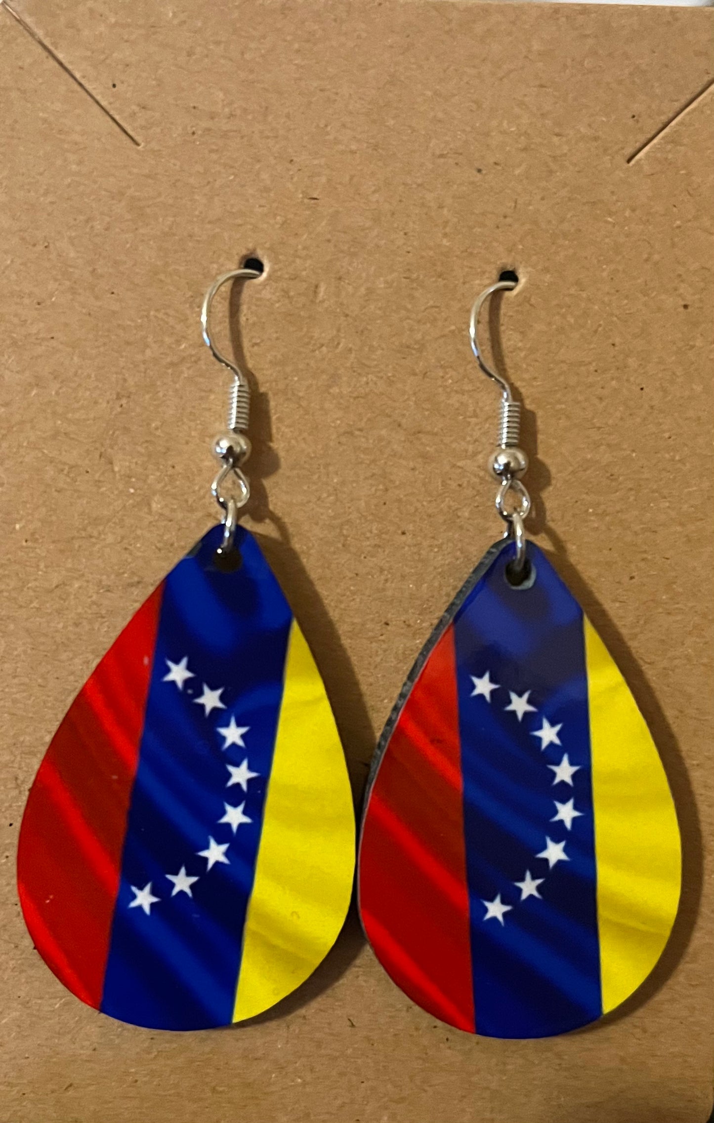 Earrings- Flags Venezuela