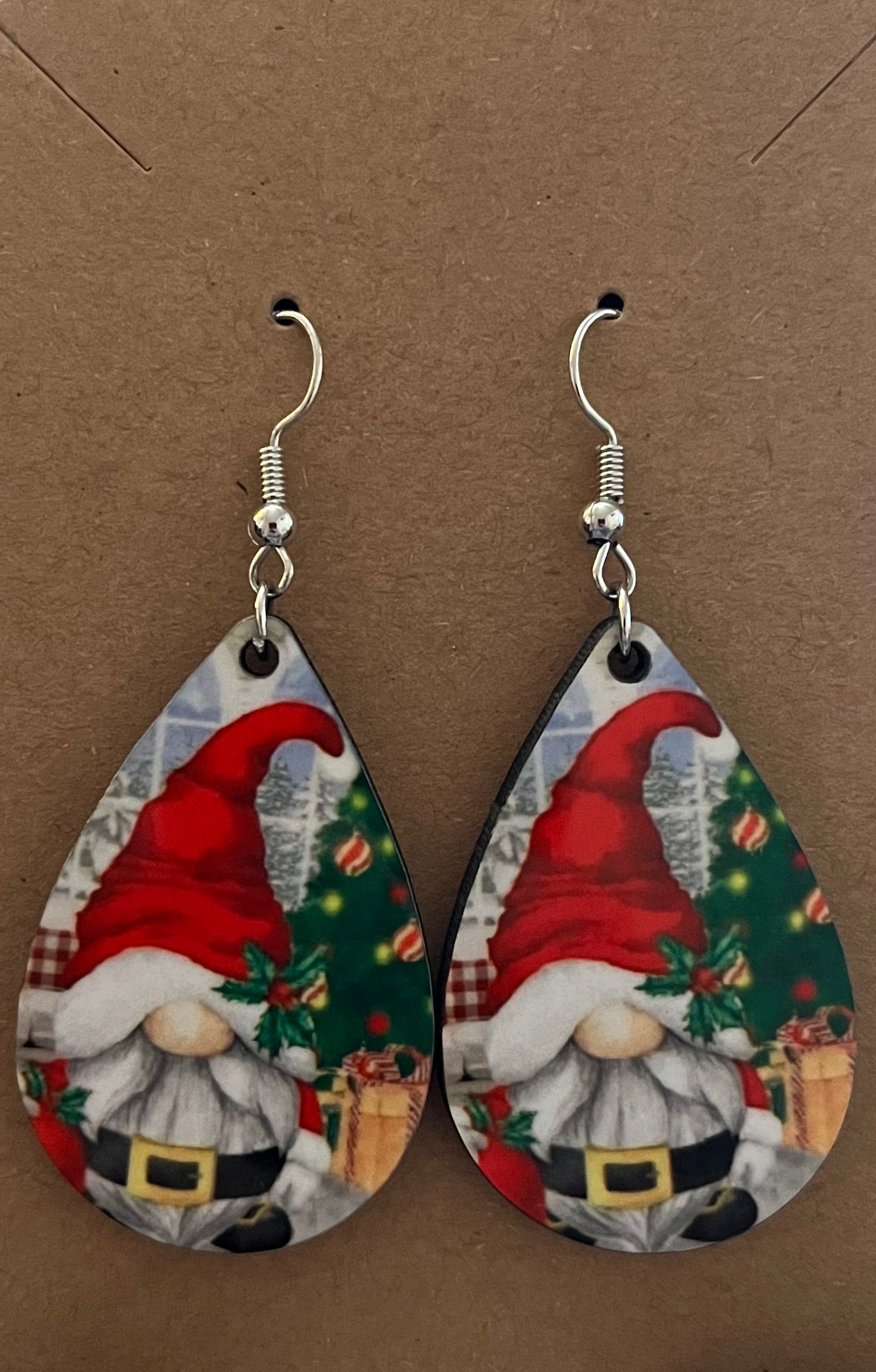 Earrings- Christmas Gnomes