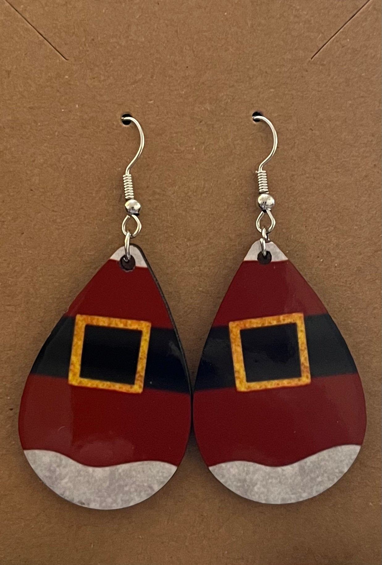 Earrings- Christmas Santa