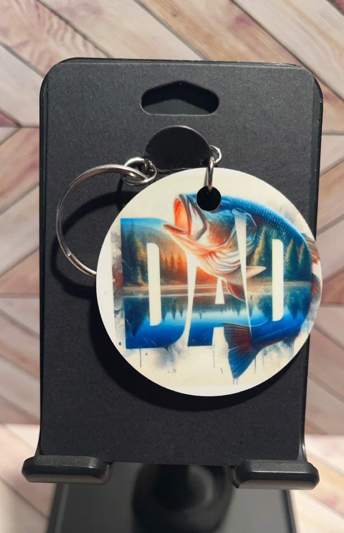 Keychains-Dad Bass