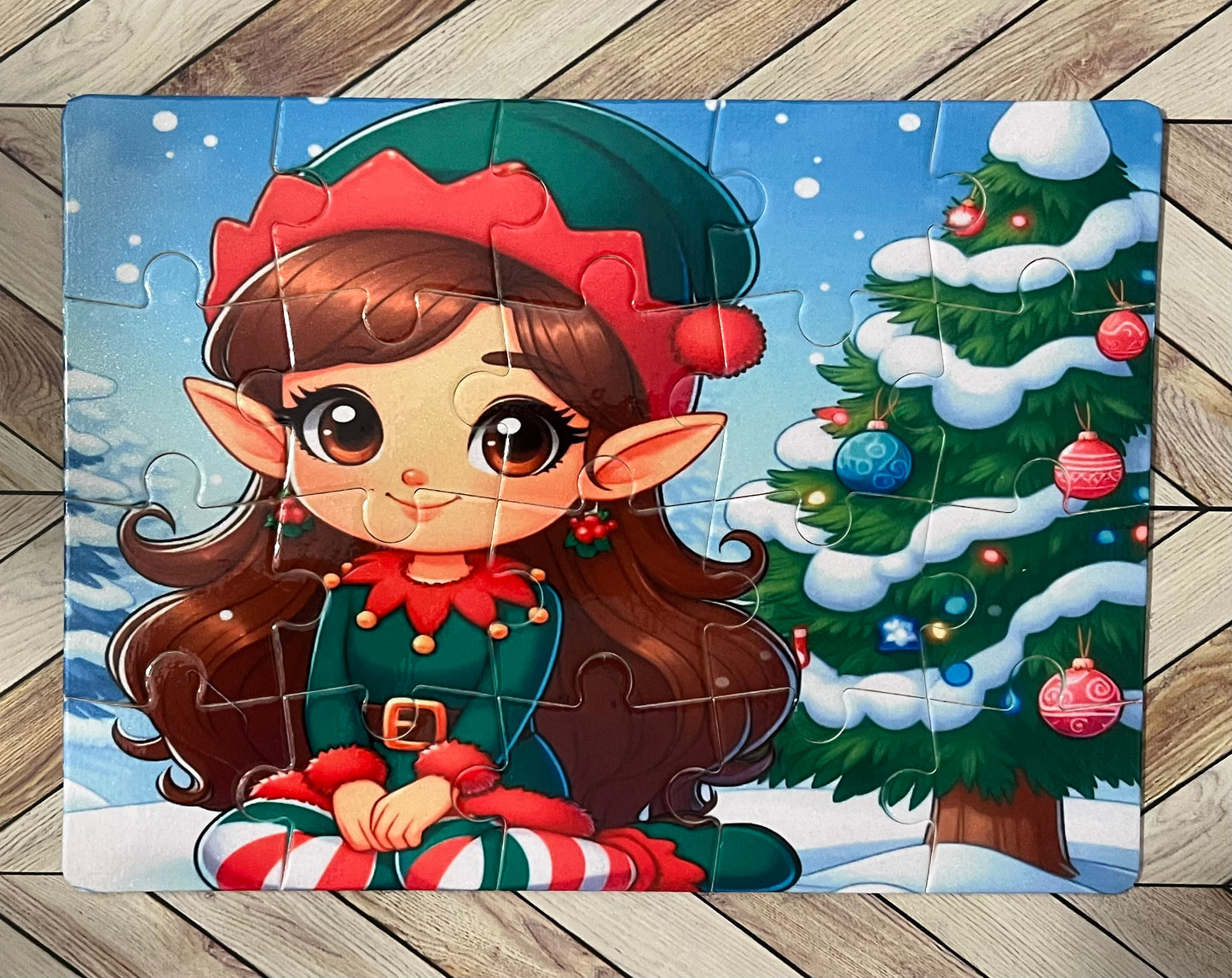 Jigsaw Puzzle- Elf-Brunette