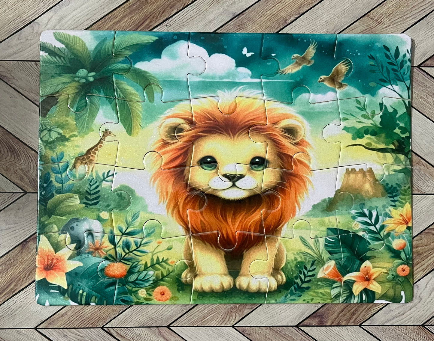 Jigsaw Puzzle- Lion