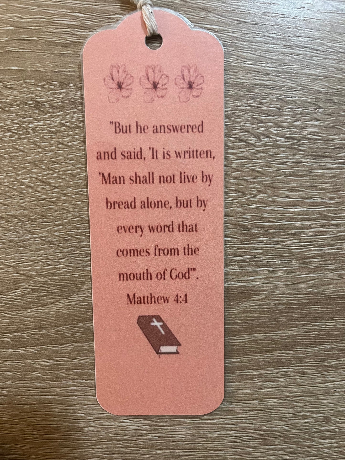Bookmarks- It is Written - Matthew 4:4