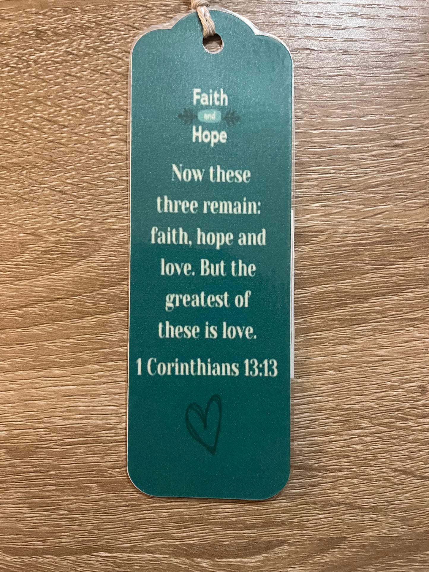 Bookmarks- Faith, Hope and Love