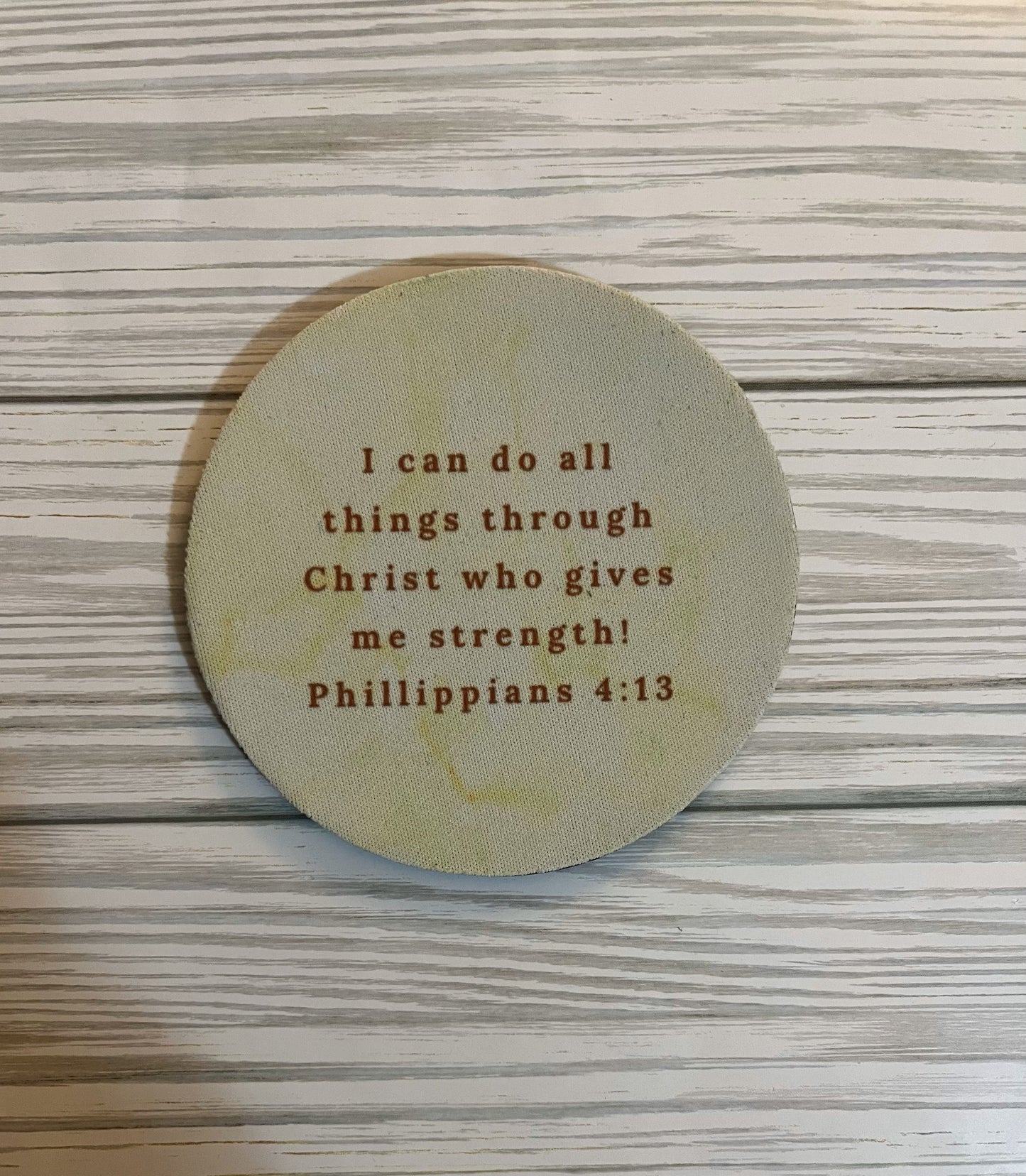 Coaster- I can do all things through Christ
