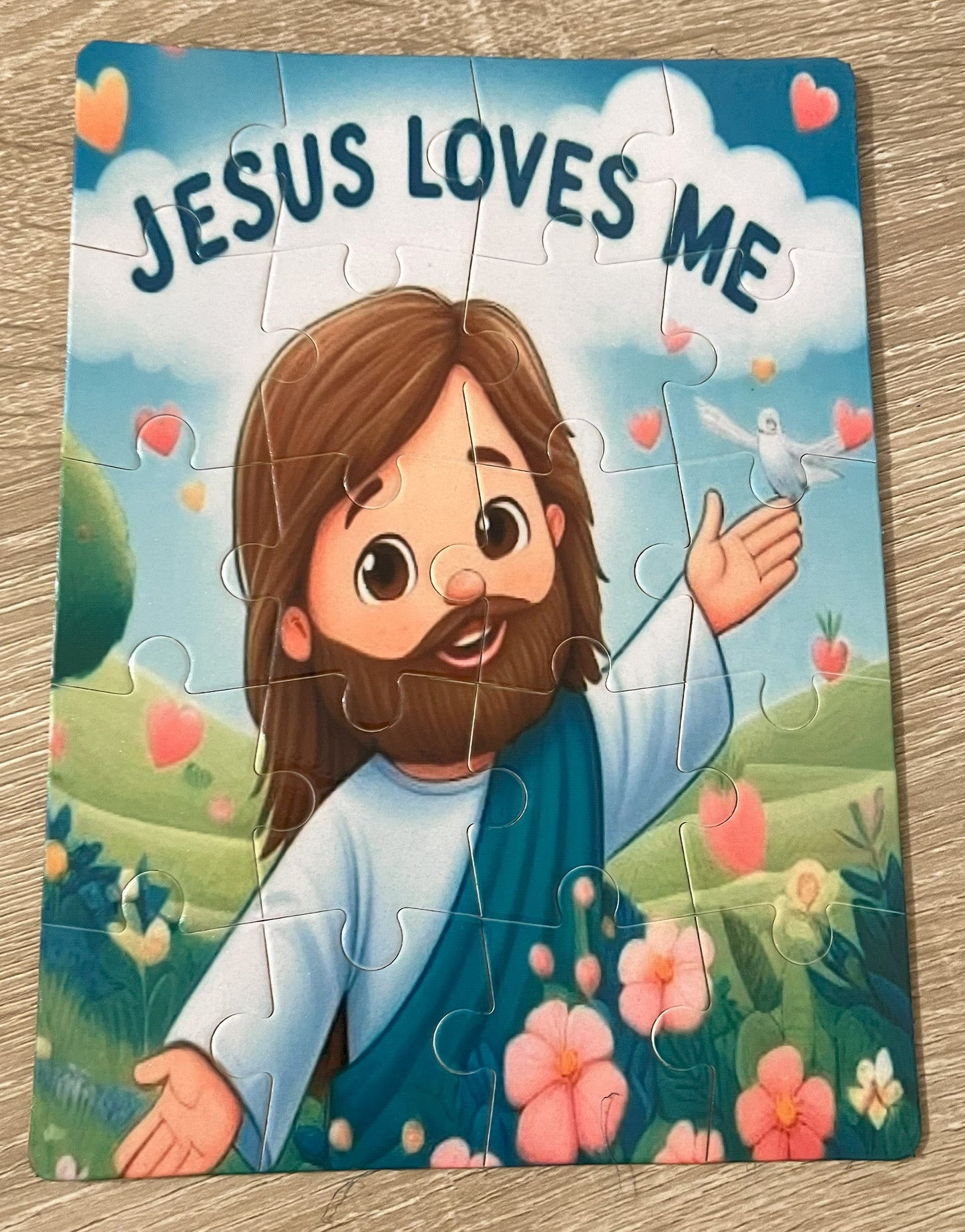 Jigsaw Puzzle- Jesus Loves Me