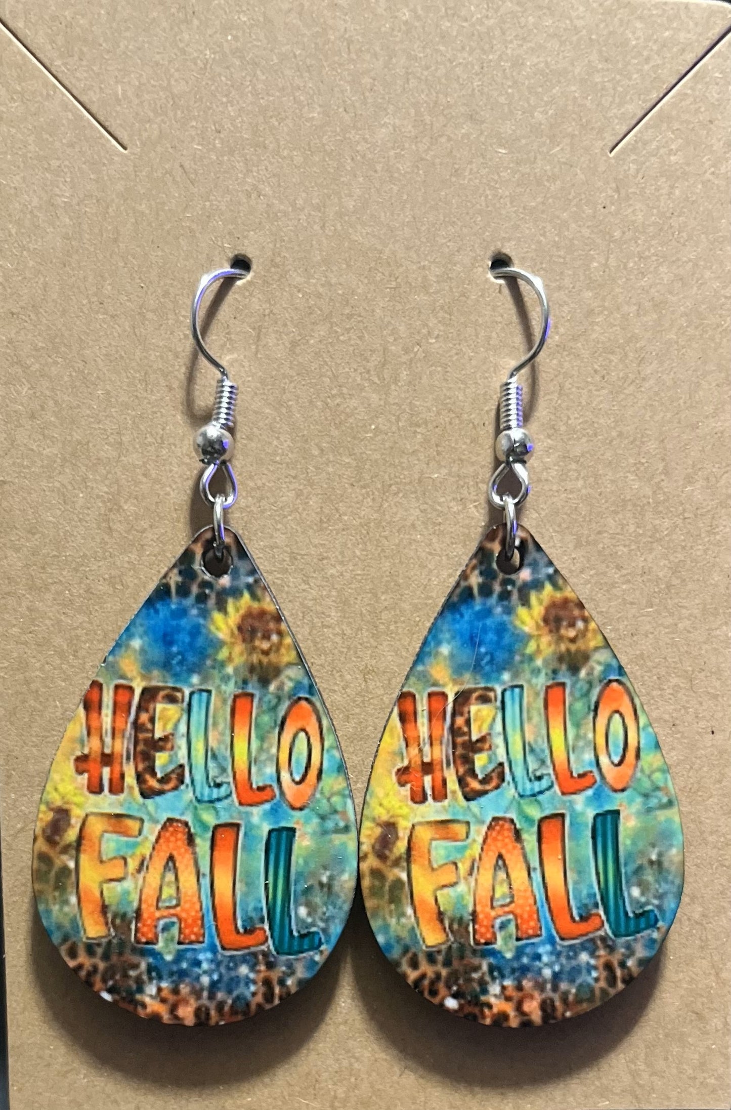 Earrings- Fall Hello Fall