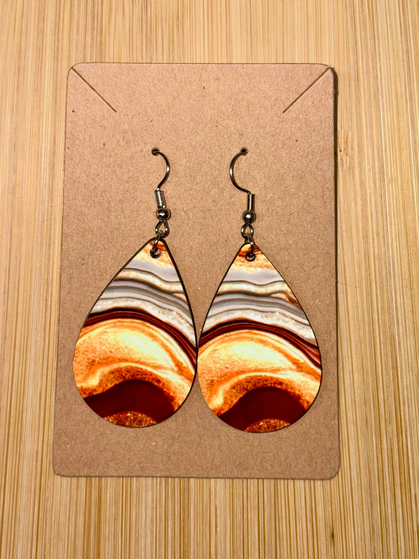 Earrings- Color Golden Ember