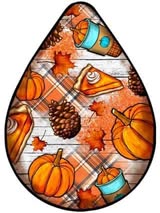 Earrings- Fall Latte and Pumpkin Pie