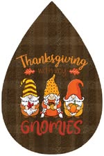 Earrings- Thanksgiving with my Gnomies