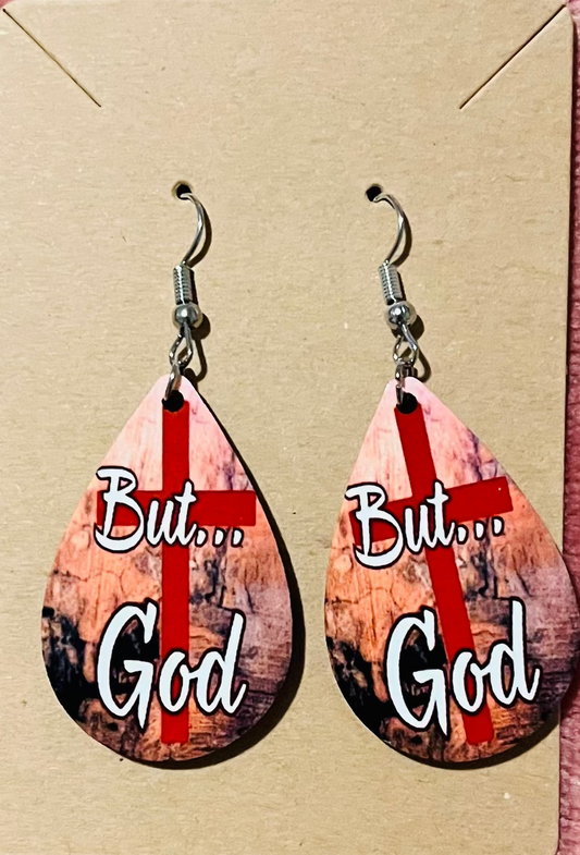 Earrings- Faith Based But God