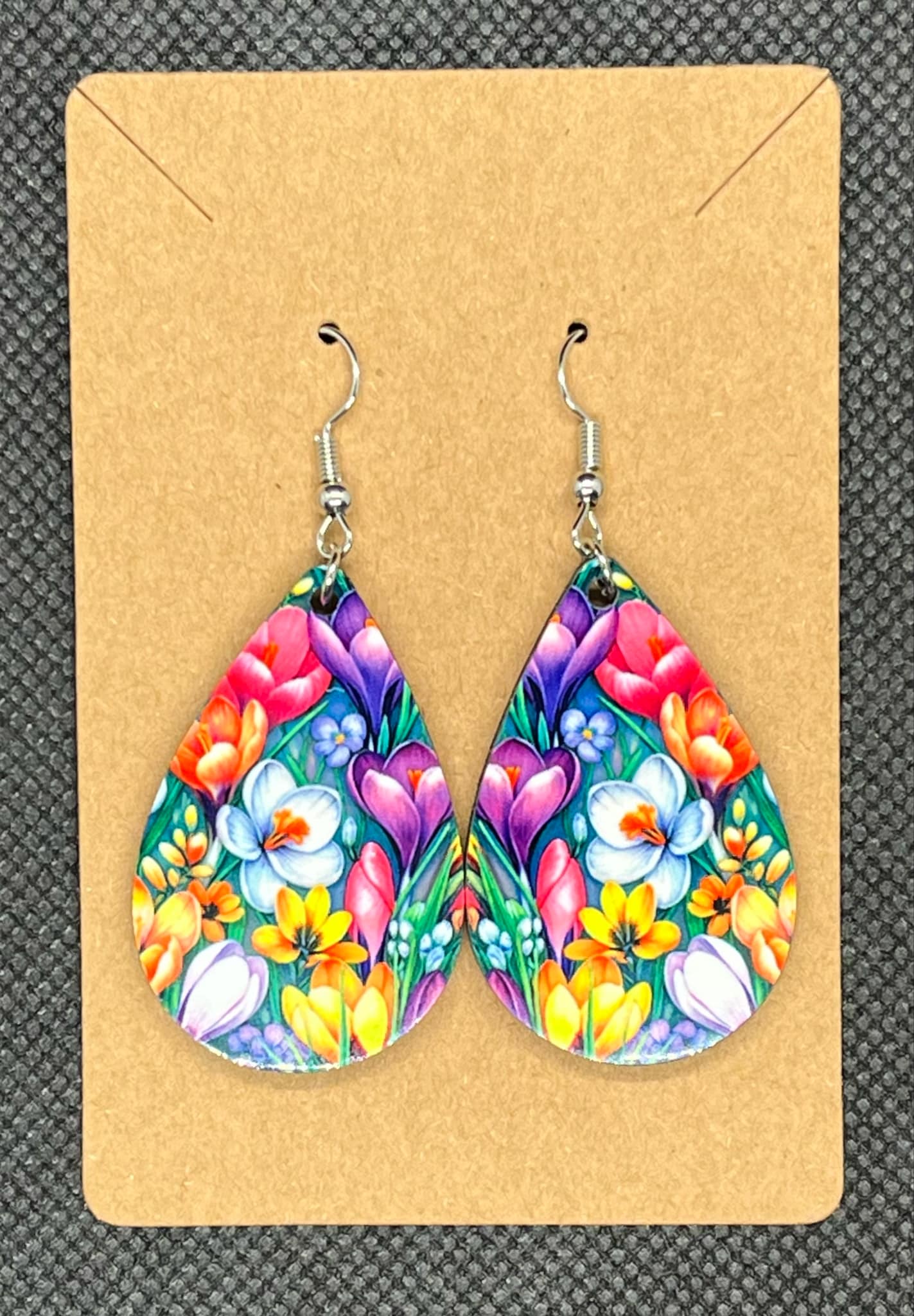 Earrings- Flowers Spring Mix