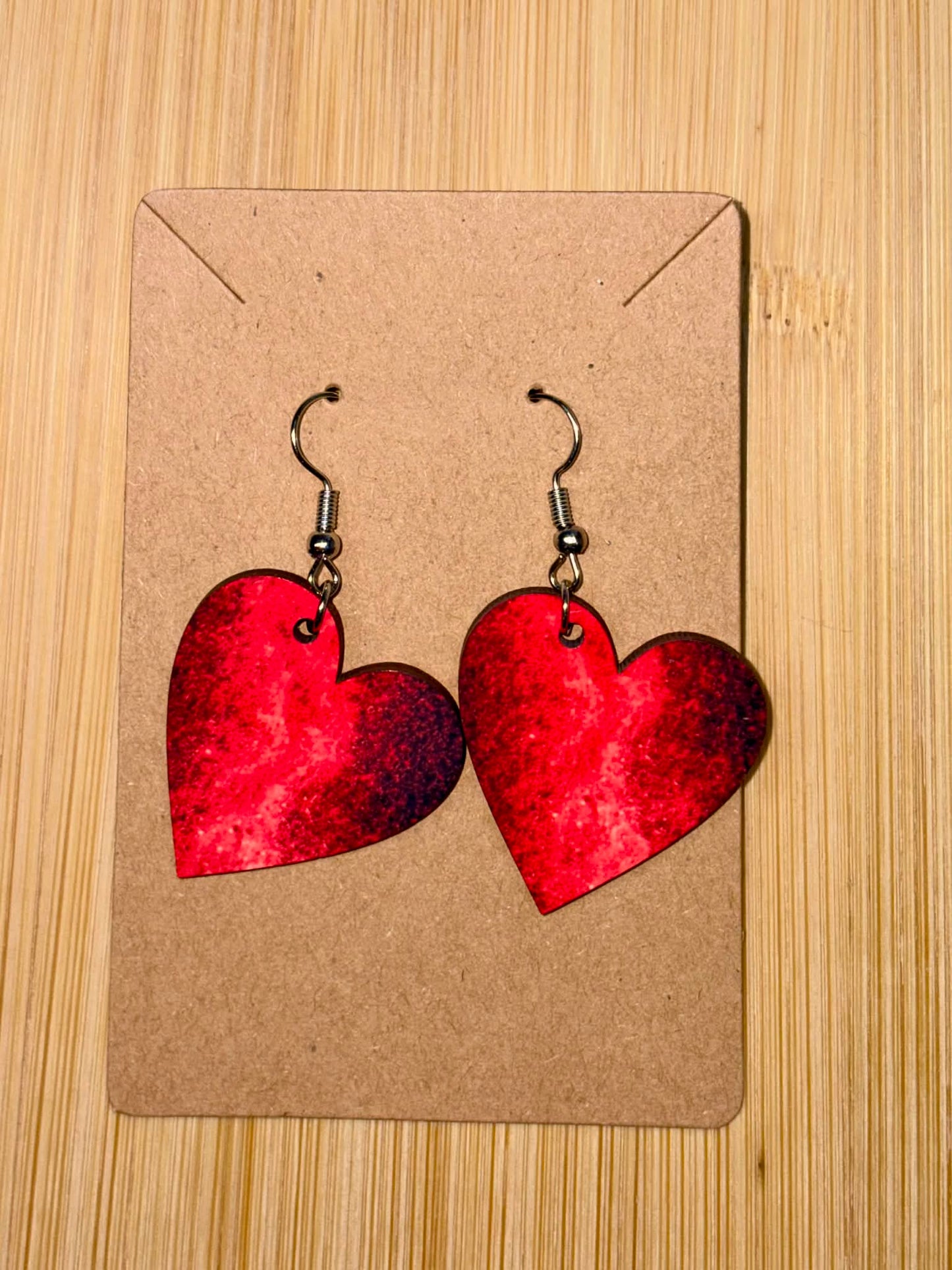 Earrings- Valentine's Day Red Heart